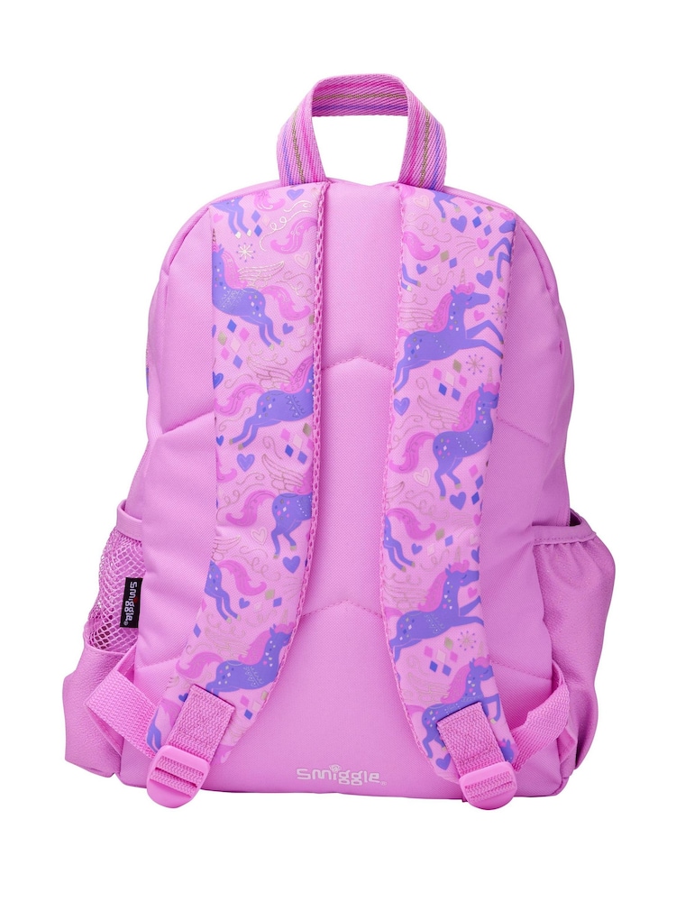 Smiggle Pink Adventurous Junior Id Backpack - Image 4 of 4