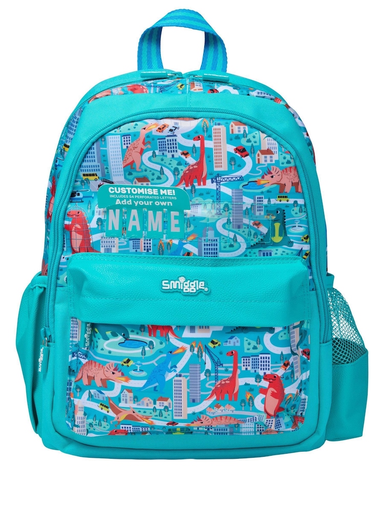 Smiggle Green Adventurous Junior Id Backpack - Image 1 of 4