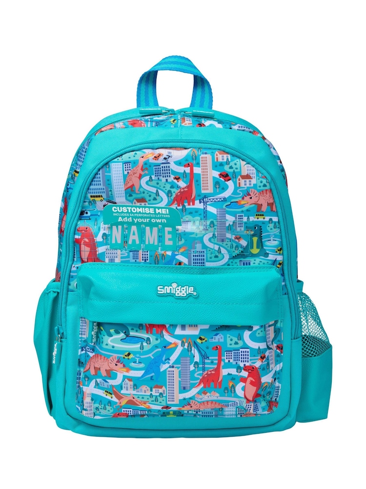 Smiggle Green Adventurous Junior Id Backpack - Image 2 of 4