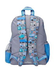 Smiggle Grey Ready Set Go Junior Character Backpack - Image 2 of 2