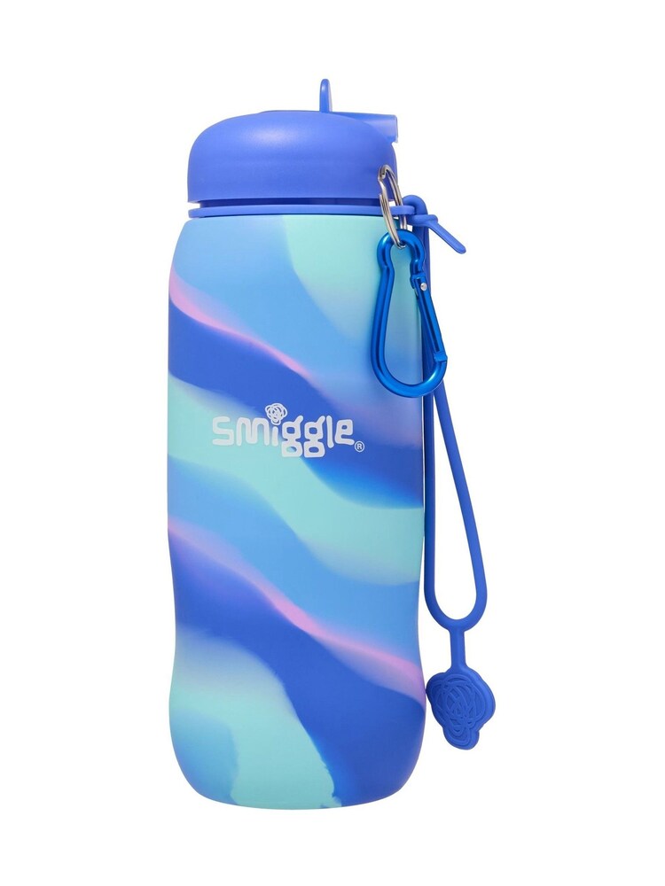 Smiggle Surreal Silicone Drink Bottle 630Ml - Bild 1 von 2