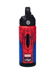 Smiggle Black Spider-Man Print Squiggle Insulated Stainless Steel Drink Bottle 550Ml - Image 2 of 2