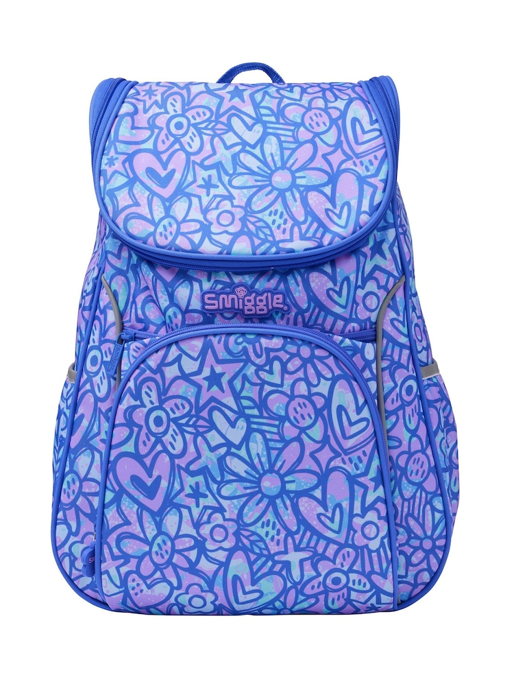Smiggle Purple Surreal Access Backpack - Image 1 of 3