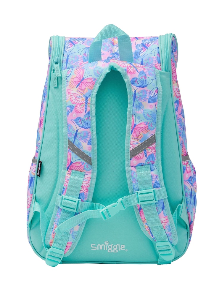 Smiggle Green Surreal Access Backpack - Image 2 of 3