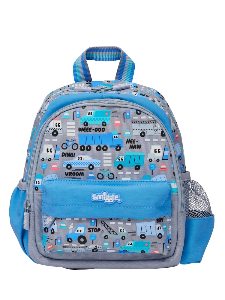 Smiggle Grey Teeny Tiny Ready Set Go Backpack - Image 1 of 2