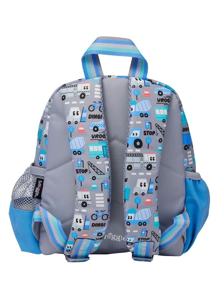 Smiggle Grey Teeny Tiny Ready Set Go Backpack - Image 2 of 2