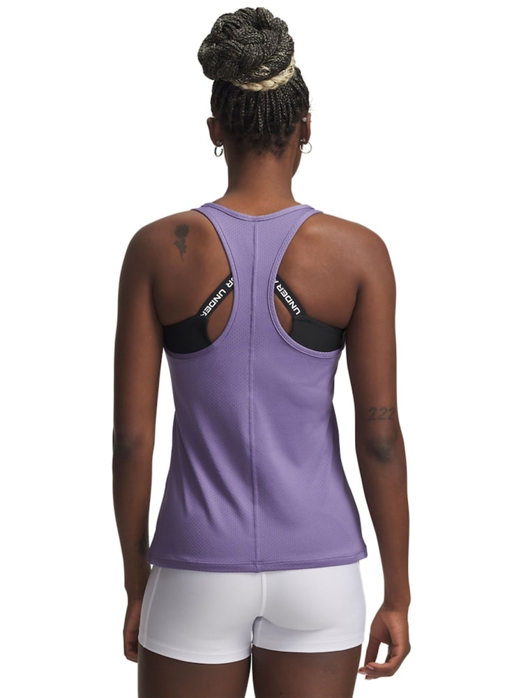 Violet - Under Armour Tech Mesh Racer Vest - Imaginea 2 din 3