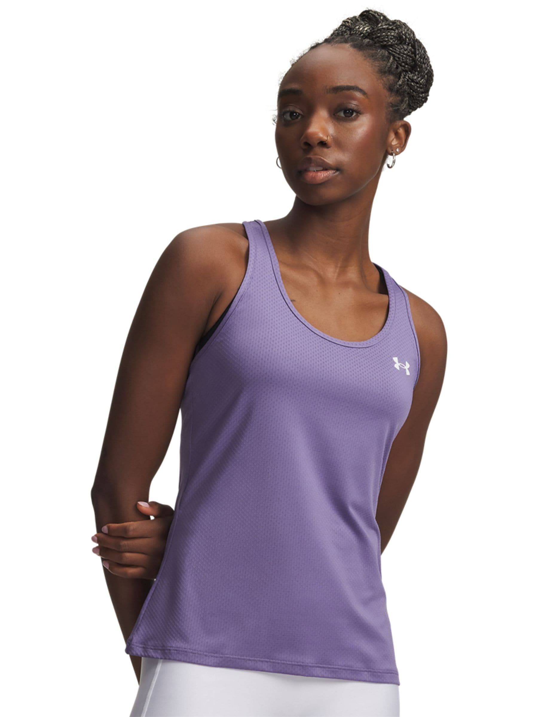 Next：日本 パープル - Under Armour テック メッシュ レーサー タンク