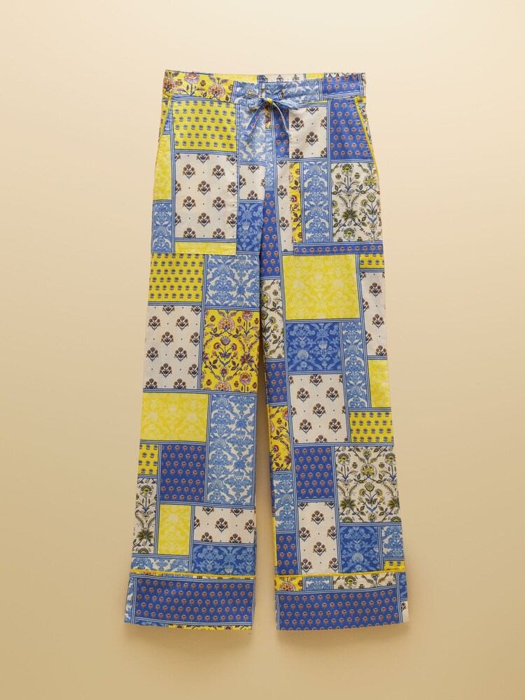 Mezcla azul y amarilla - Pantalones de algodón Joules Bella - Imagen 11 de 11