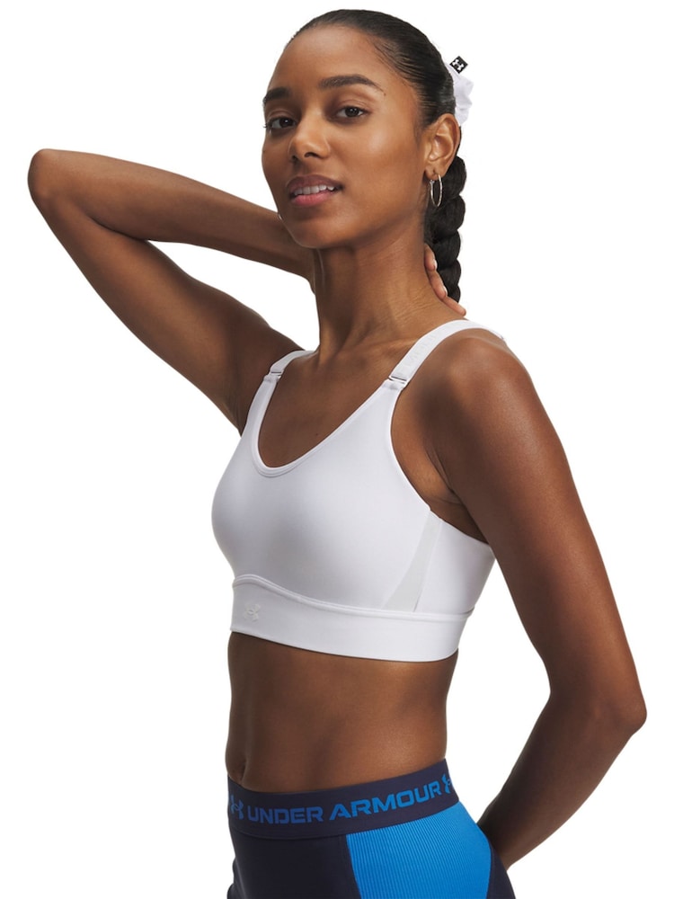 Under Armour White Infinity Mid 2.0 Bra - Image 1 of 5