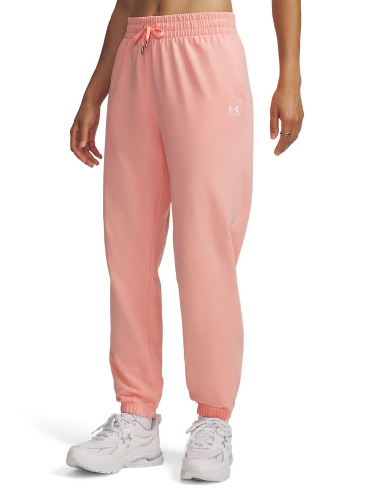 Under Armour Pink UA Sport Terry Joggers - Image 1 of 3 Under Armour Pink UA Sport Terry Joggers - Image 1 of 3