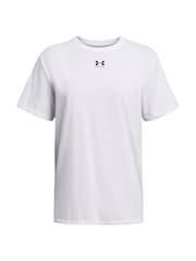 Under Armour White Campus Oversize T-Shirt - Image 3 of 4