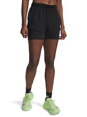 Under Armour Black Velociti Pro 4" 2 in 1 Run Shorts - Image 1 of 5