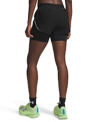 Under Armour Black Velociti Pro 4" 2 in 1 Run Shorts - Image 2 of 5