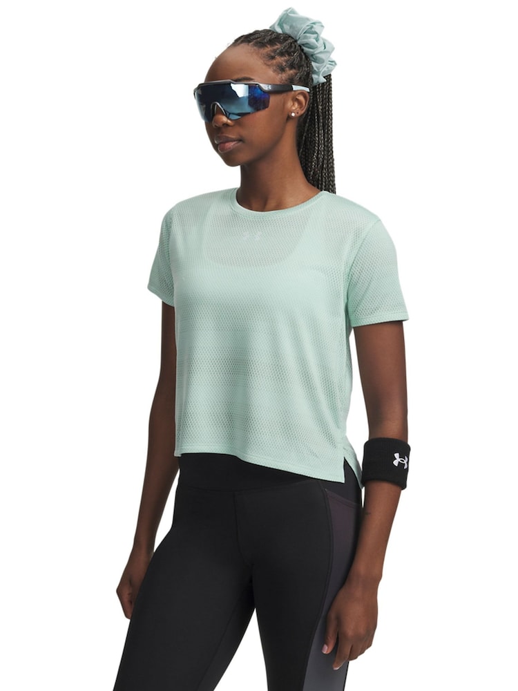 Under Armour Green Velociti Shortsleeve T-Shirt - Image 1 of 3