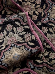 Jacquard Print Quilted Funnel Neck Jacket - Image 7 of 8