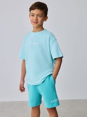 Baker by Ted Baker Orange Oversized T-Shirt And Shorts Set - Image 2 of 14