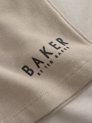 Baker by Ted Baker Orange Oversized T-Shirt And Shorts Set - Image 11 of 11