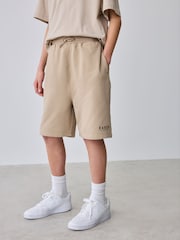 Baker by Ted Baker Orange Oversized T-Shirt And Shorts Set - Image 4 of 11