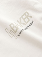 หิน - ชุดเสื้อยืดและกางเกงขาสั้นพิมพ์ลายโอเวอร์ไซส์จาก Baker by Ted Baker - รูปภาพ 12 จาก 13