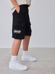 Baker by Ted Baker Oversized Graphic T-Shirt and Shorts Set - Image 6 of 7