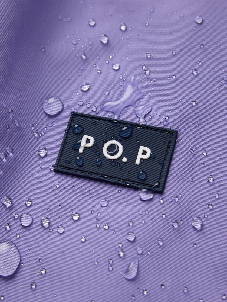 Polarn O. Pyret Purple Waterproof Shell Coat - Image 10 of 10 Polarn O. Pyret Purple Waterproof Shell Coat - Image 10 of 10