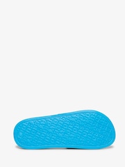 Superdry Blue Sportswear Logo Pool Sliders - Image 2 of 3