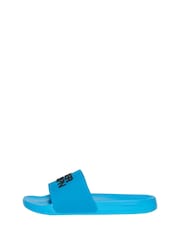 Superdry Blue Sportswear Logo Pool Sliders - Image 3 of 3