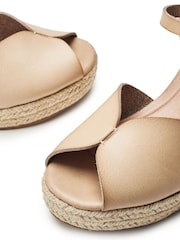 Moda in Pelle Nolaa Peep Toe Comfort Espadrille Wedges - Image 3 of 4