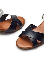 Moda in Pelle Novie Cross-Over Block Heel Sandals - Image 3 of 4