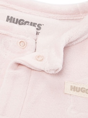 Huggies Striped Footed Zip Sleepsuit - Image 6 of 6