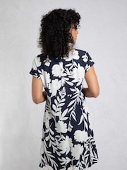 Weird Fish Orlando Linen Rich Pocket Dress - Imagem 2 de 7