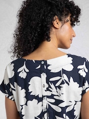 Weird Fish Orlando Linen Rich Pocket Dress - Imagem 3 de 7