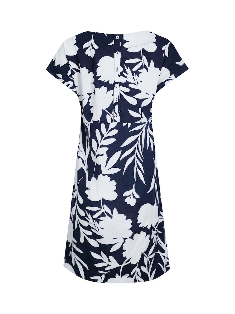 Weird Fish Orlando Linen Rich Pocket Dress - Imagem 7 de 7