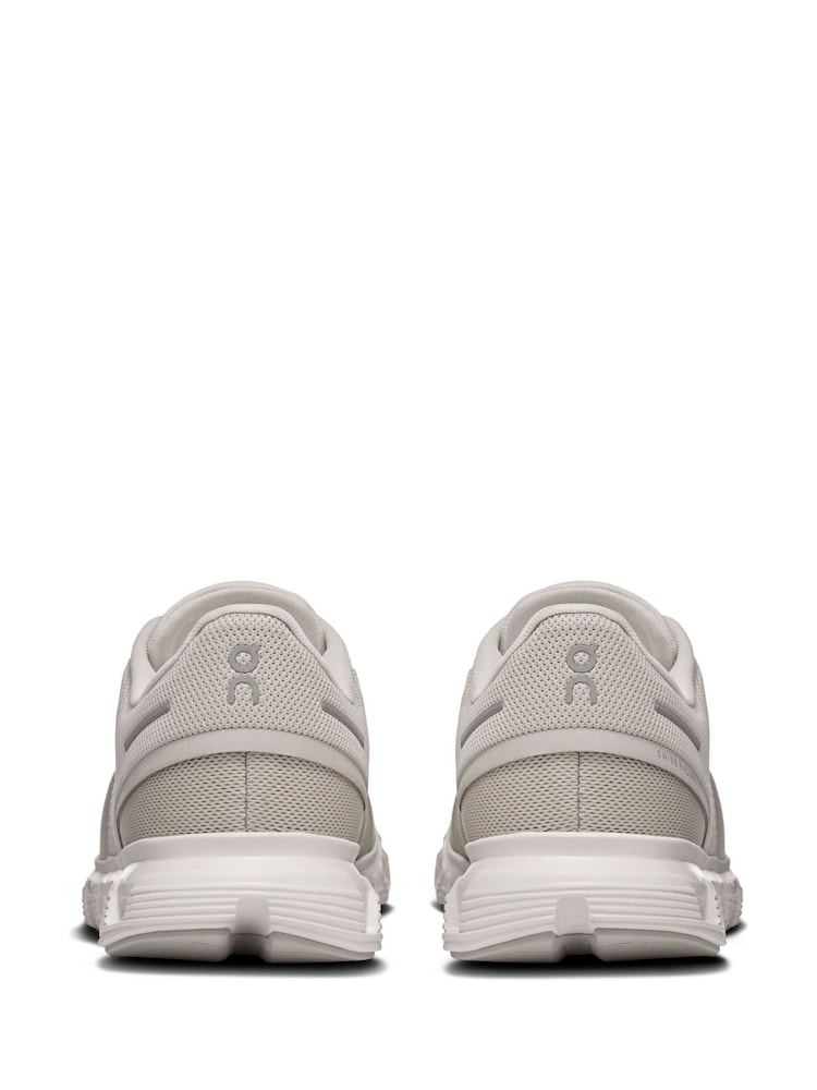 On Grey/White Cloud 6 Lifestyle Trainers - Image 4 of 4 On Grey/White Cloud 6 Lifestyle Trainers - Image 4 of 4