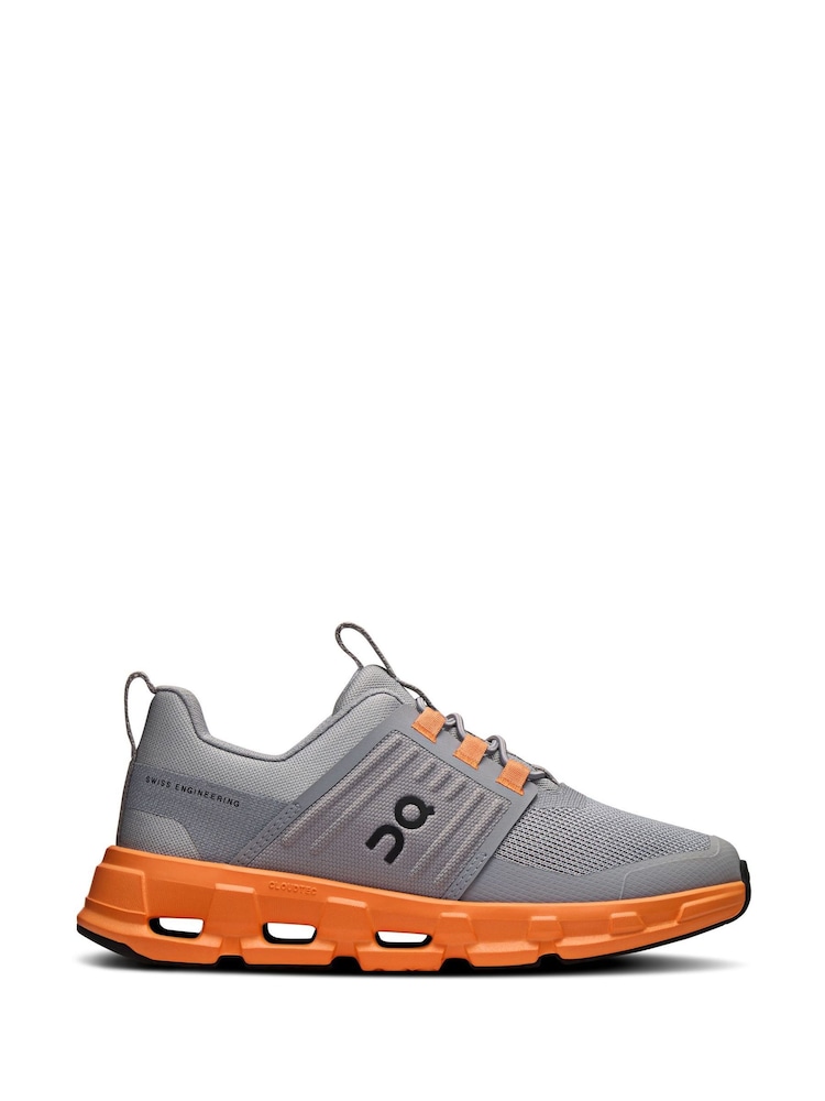 On Grey Kids Cloudswift Trainers - Image 1 of 6