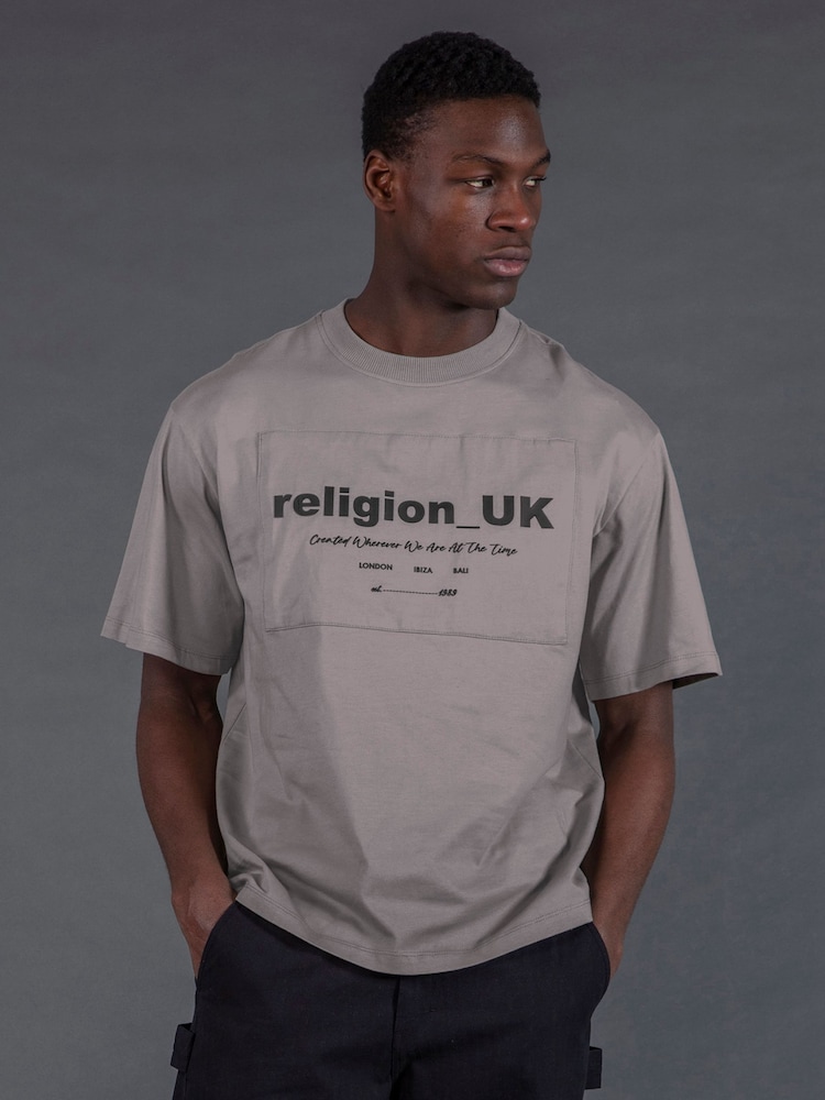 Religion Green UK T-Shirt - Image 4 of 4 Religion Green UK T-Shirt - Image 4 of 4