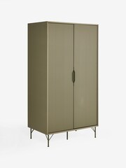 MADE.COM Green Elian Double Wardrobe - Image 2 of 2