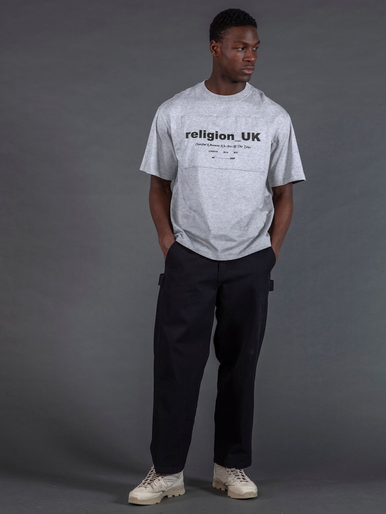 Religion Grey UK T-Shirt - Image 2 of 4 Religion Grey UK T-Shirt - Image 2 of 4