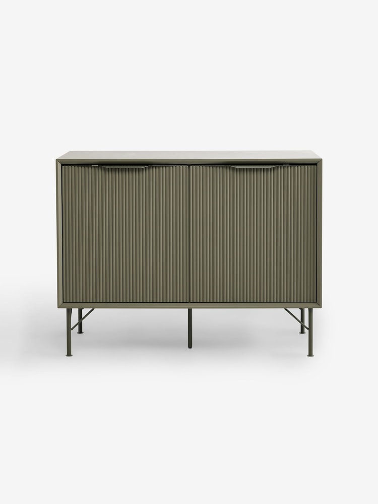 MADE.COM Green Elian Small Sideboard - Image 5 of 5 MADE.COM Green Elian Small Sideboard - Image 5 of 5