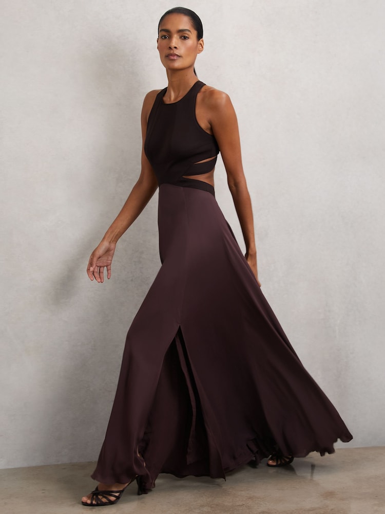 mexican cocktail dress Embroidered Mexican Evening Dress main image 0