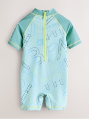 Baker by Ted Baker Green Swimsuit and Hat Set - Image 2 of 5