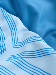 Baker by Ted Baker Blue Swim Top Shorts and Hat Set - صورة 3 من 6