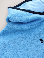 Baker by Ted Baker Blue Towelling Poncho - Image 10 of 12