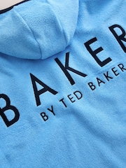 Baker by Ted Baker Blue Towelling Poncho - Image 12 of 12