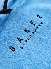 Baker by Ted Baker Blue Towelling Poncho - Image 5 of 6