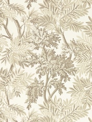 Sanderson Natural Tapestry Trees A4 Wallpaper Sample - Image 1 of 1