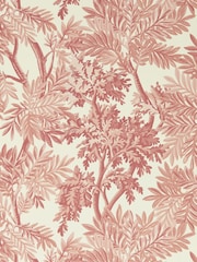 Sanderson Red Tapestry Trees A4 Wallpaper Sample - Image 1 of 1