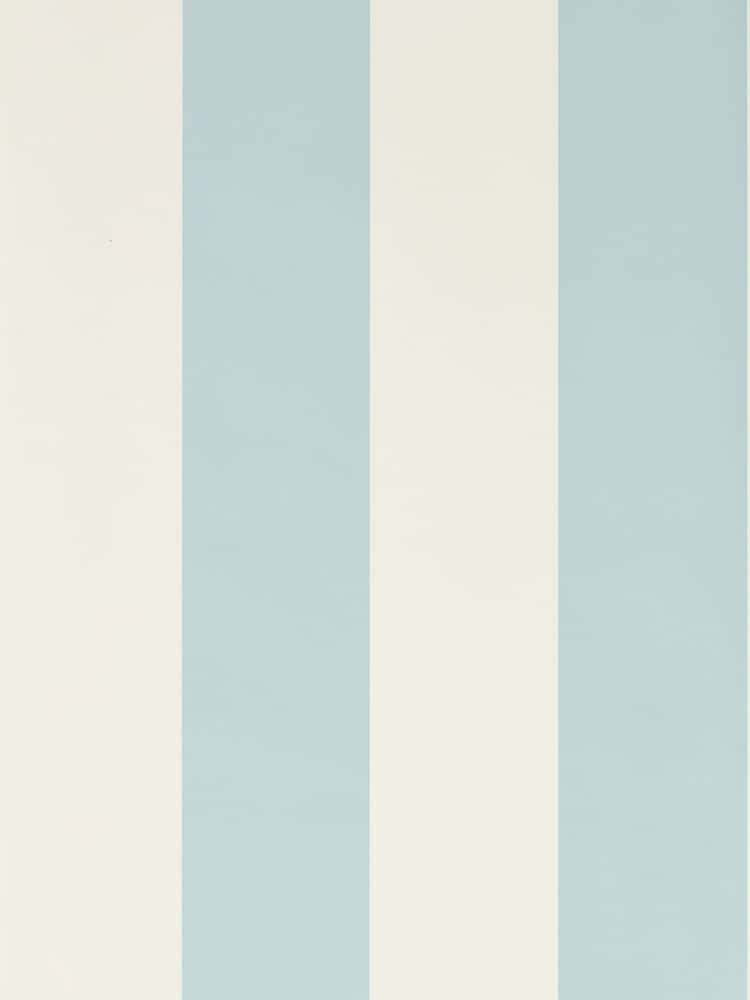 Sanderson Blue Sherwood Stripe A4 Wallpaper Sample - Image 1 of 1
