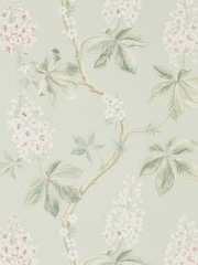 Sanderson Green Chestnut Tree A4 Wallpaper Sample - Image 1 of 1